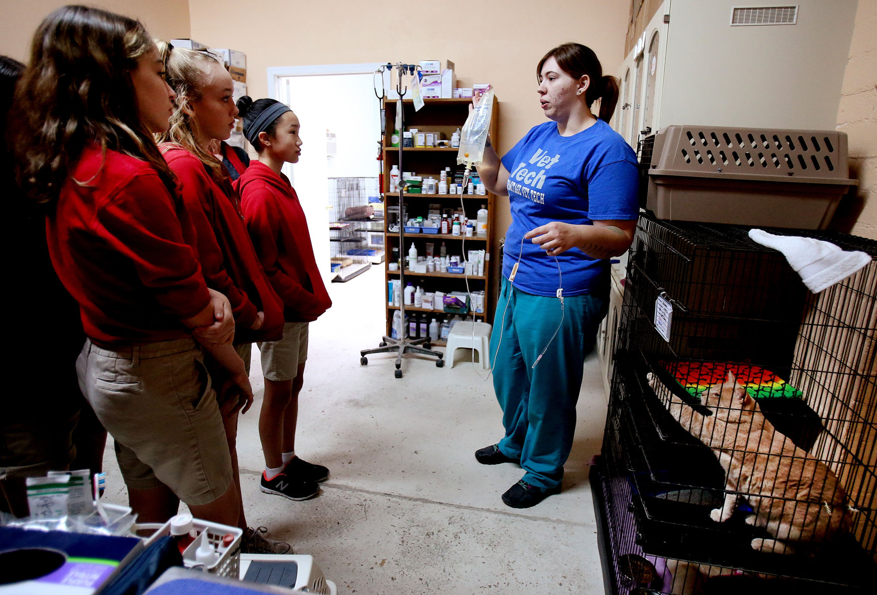 St. Michael's School day of service